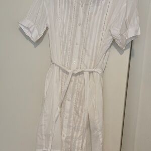 Banana Republic Factory White Dress